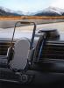 Gravity Car Phone Mount Holder with Adaptable Cradle Adjustable Long Neck for Windshield Dashboard