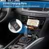 360 Degree Rotation Car Phone Mount 3.1A Dual USB Cigarette Lighter Phone Holder Universal