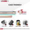 Wireless Fast Charger Pad Qi 15W Boost Charge for iPhone Samsung Slim Wire Less Charging USB-C 2020 White 5 Core cell phone accessories CDKW04 W