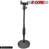 5 Core Gooseneck Phone Holder Stand for Desk Table Flexible Arm with Anti-Skid Round Base , Cell Phones Mount Clamp Compatible with iPhone Samsung