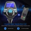Car Wireless FM Transmitter MP3 Player Hand-Free Call USB Charger AUX Input
