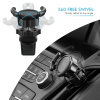 Air Vent Mount Phone Holder with Adjustable Switch Lock for Popsocket with 360 Rotation