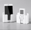Hole-Free Mobile Phone Charging Bracket Multi-Functional Wall Rack Remote Control Storage Box