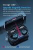 M10 Wireless Earbuds Bluetooth 5.1 Earphones IPX7 Waterproof with LCD Display Charging Case;  9D Noise Reduction;  220H Call Time;  Black