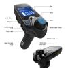 Car Wireless FM Transmitter MP3 Player Hand-Free Call USB Charger AUX Input