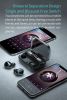M10 Wireless Earbuds Bluetooth 5.1 Earphones IPX7 Waterproof with LCD Display Charging Case;  9D Noise Reduction;  220H Call Time;  Black