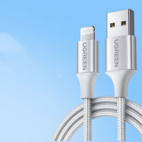 Data Line IPhone14,13,12 Mobile Usb Car Fast Charging (Option: Silver-2M)