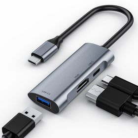 Type-C 3-in-1 HDMI PD USB 30 Support  Expansion Dock (Option: 3 In 1)