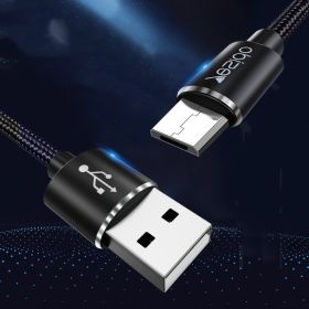Data Cable Charging 30 Cm Short (Option: Android-Black bag)