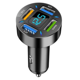 Quick Universal Transfer Plug Multi-function Car Charger USB4 Port (Option: 4USB 66W)