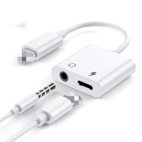 Live USB Shield Converter 2-in-1 Headphone Audio (Option: Flat mouth 3.5mm)