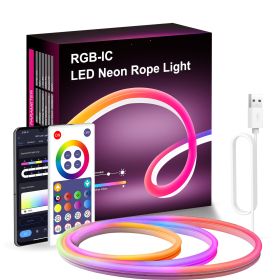 3 M Neon Lights With Music Strips (Option: Magic neon ribbon)