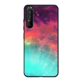 Protective Sleeve Silicone Anti-fall Soft Edge (Option: Colorful starry sky-Sony xzp)
