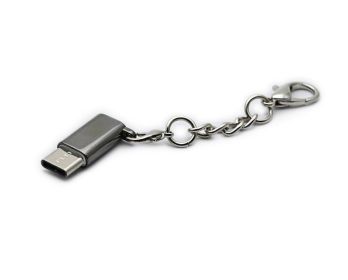 Type-c Adapter Android Universal Micro-usb Charging Data Cable Interface Converter (Option: Android to typec has a chain)