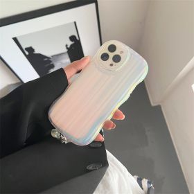 Laser Wave Silicone Phone Case (Option: Phone case-IPhone13)