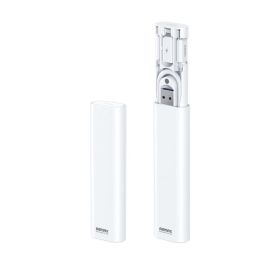 Iphone60W Fast Charge Data Cable Hidden Multifunctional Type-c 3-in-1 (Color: White)
