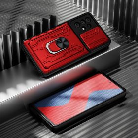 Shockproof Case for Samsung A53 5G A33 A73 A52 A72 A32 A22 A12 Card Bag Camera Protection Phone Cover for Galaxy A23 A13 (Material: for Samsung A23)