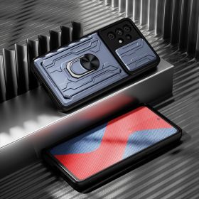 Shockproof Case for Samsung A53 5G A33 A73 A52 A72 A32 A22 A12 Card Bag Camera Protection Phone Cover for Galaxy A23 A13 (Material: for Samsung A53 5G)