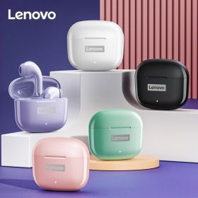 2022 New Original Lenovo Thinkplus LP40 Pro Wireless Earphones (Color: Pink)