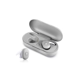 Twin Bluetooth Earpods With Chargeable Box (Color: Red)