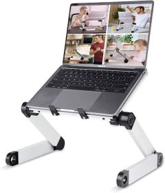 Home office Supplies Portable Foldable Lift Bracket (Color: Silver)