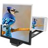 Mobile Phone Screen Magnifier 3D High Definition Video Smartphone Amplifier Foldable Phone Holder Stand For Movies Video