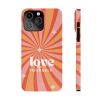 Love Yourself Positive Message Slim iPhone Case
