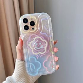 Halo Dyed Sun Flower Phone Case (Option: Picture Color-iPhone12pro)