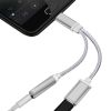 USB Type C to 3.5mm Aux Audio Charging Adapter Braided TPE Metal Shell