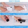 2 Pack Universal Magnetic Car Mounts Dashboard Magnetic Phone Holder Stand Fit for iPhone Galaxy Most Smartphones