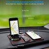 Non-slip Car Phone Mat 4 In1 Dashboard 360Â° Rotatable Phone Holder