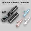 Wireless Bluetooth In-ear Invisible Mini Battery Life Long Standby Noise Cancelling Headsets