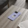 Funny Cat Theme Purple Slim Case for iPhone