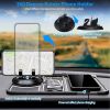 Non-slip Car Phone Mat 4 In1 Dashboard 360Â° Rotatable Phone Holder