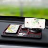 Non-slip Car Phone Mat 4 In1 Dashboard 360Â° Rotatable Phone Holder