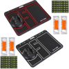Non-slip Car Phone Mat 4 In1 Dashboard 360Â° Rotatable Phone Holder