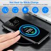 Aluminum Alloy Qi Fast Wireless Charger 10W Charging Pads Station