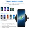 Aluminum Alloy Qi Fast Wireless Charger 10W Charging Pads Station