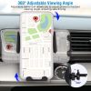Smart Car Wireless Charger Auto Sensing Phone Holder 10W Qi Fast Charging Air Vent Mount Fit for iPhone 13/12/Pro Fit for Samsung S20/S10/S10+