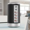 Tower USB With 6 High Speed Charging Ports