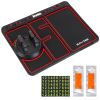 Non-slip Car Phone Mat 4 In1 Dashboard 360Â° Rotatable Phone Holder