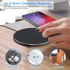 Aluminum Alloy Qi Fast Wireless Charger 10W Charging Pads Station
