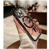 Transparent Plating Silicone Transparent Magnetic Magsafe Wireless Charging Phone Case For; IPhone 14 Plus 13 12 11 Pro Max
