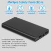 20000mAh Power Bank Portable External Battery Pack Phone Charger with Dual USB Output Ports Type C Micro USB Input