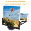 Mobile Phone Screen Magnifier 3D High Definition Video Smartphone Amplifier Foldable Phone Holder Stand For Movies Video