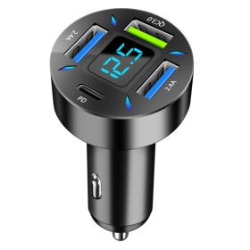 Quick Universal Transfer Plug Multi-function Car Charger USB4 Port (Option: 4USB PD20W QC3.0)